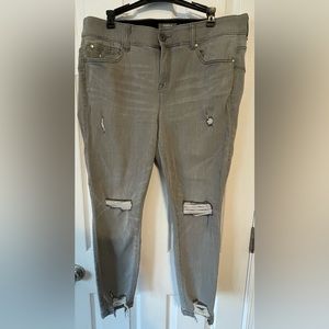 Torrid Bombshell Skinny Grey Wash